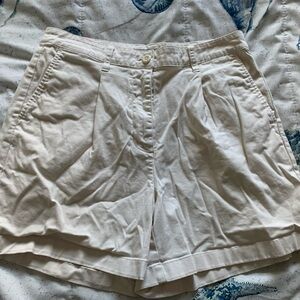 J. Crew Cream Shorts size 8
